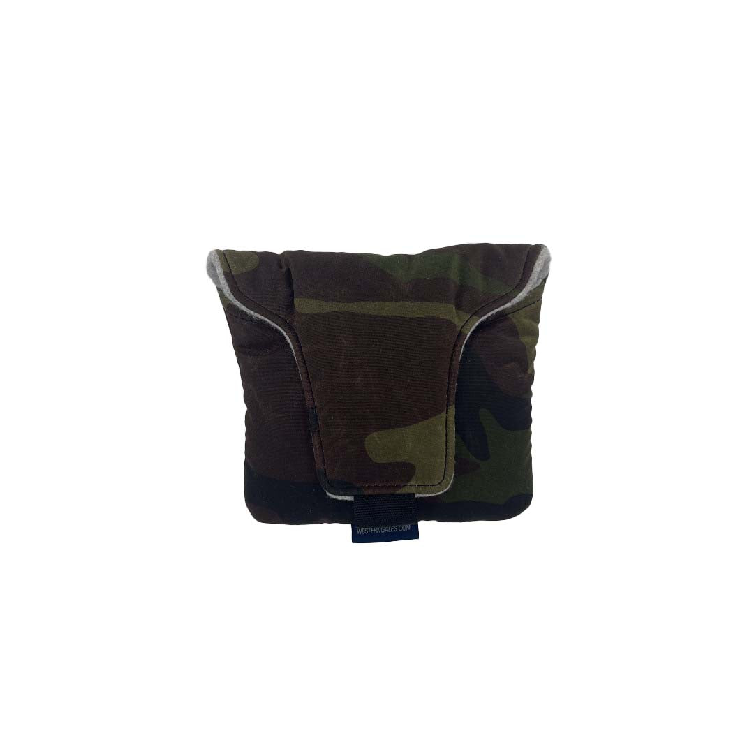 Waxed Canvas Mallet Cover- Woodland Camo