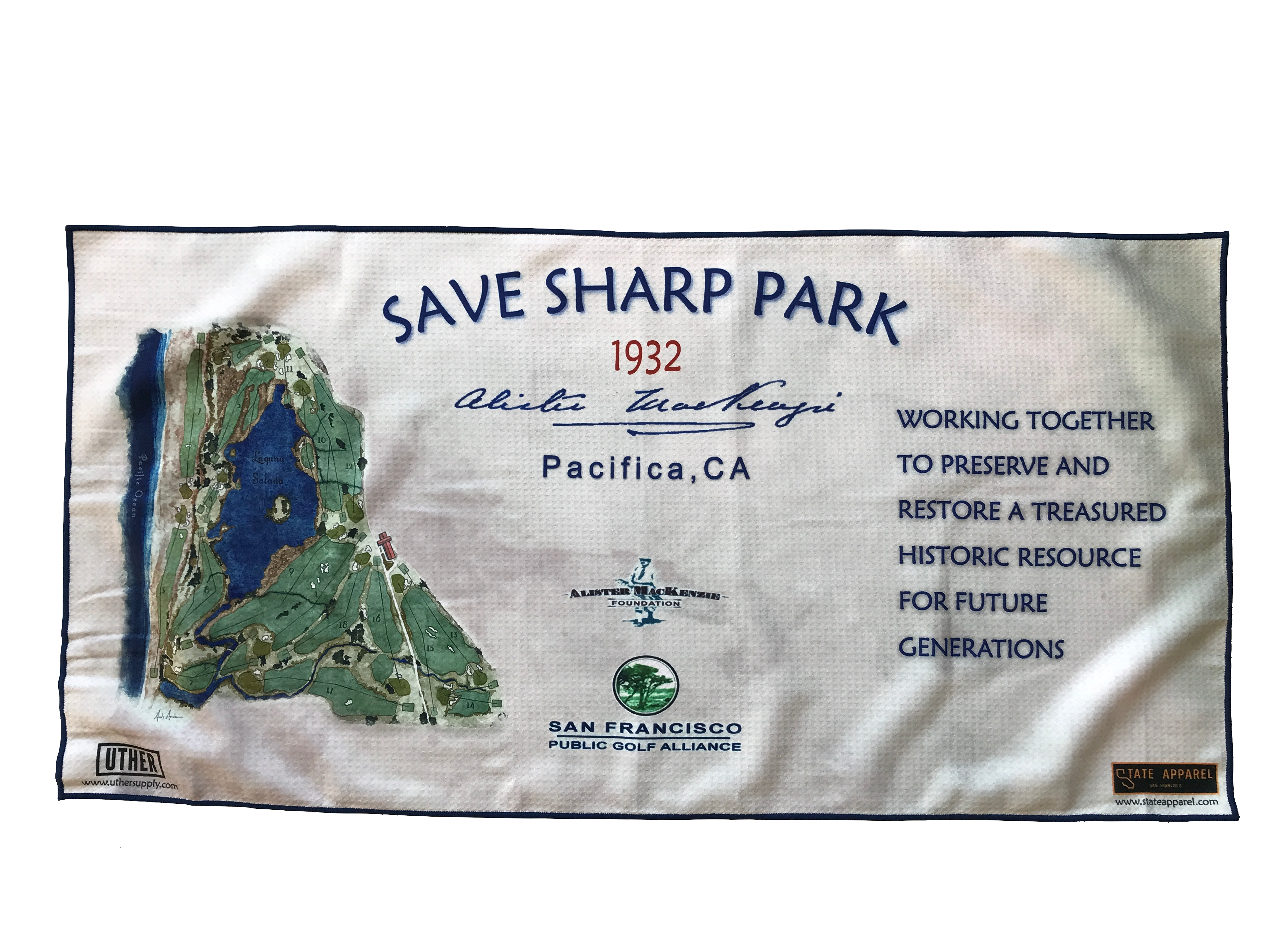SAVE SHARP PARK TOWEL
